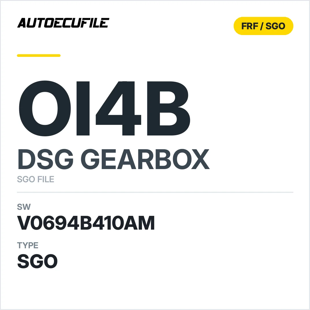 v0694b410AM   getriebe DSG OI4b sw SGO FILE