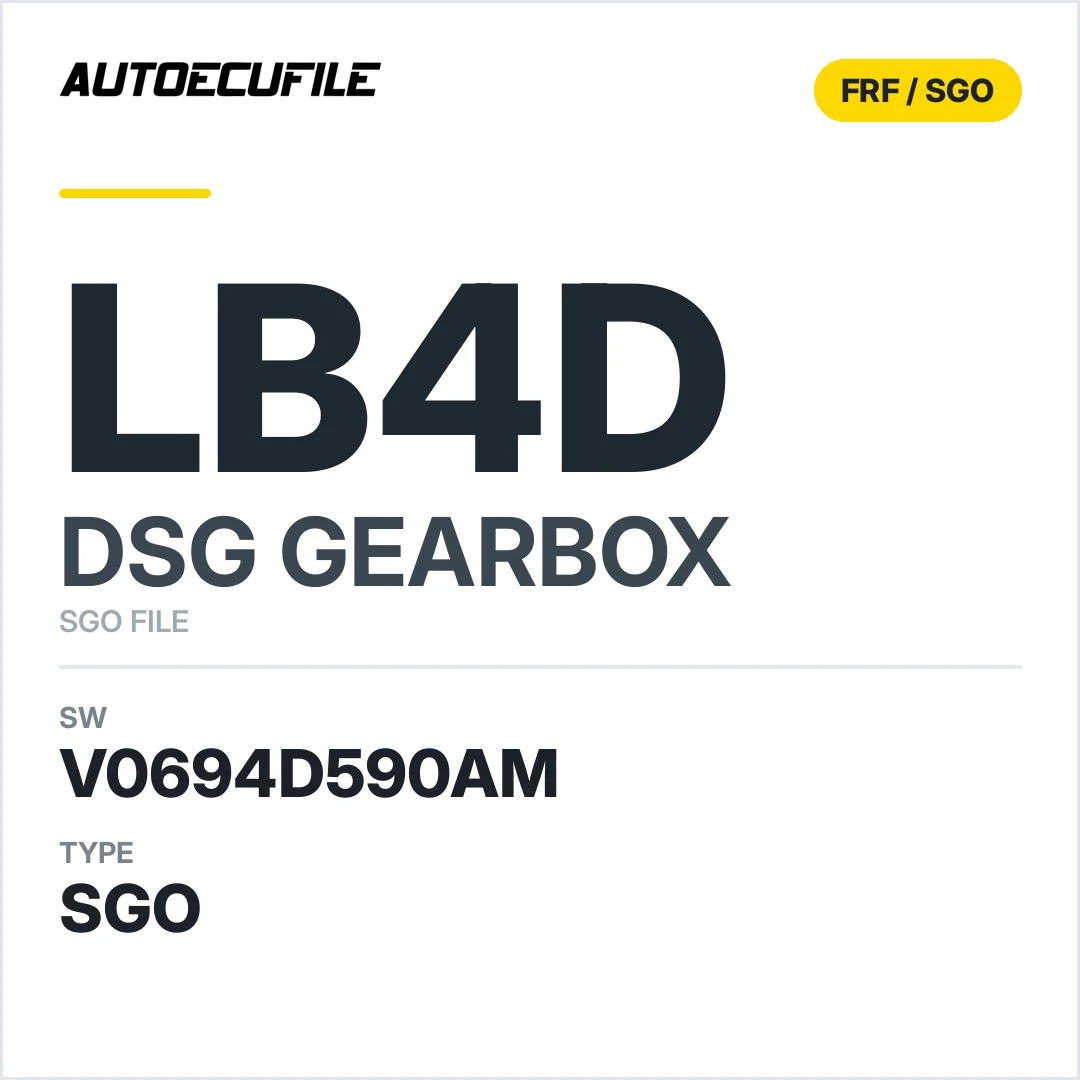 v0694d590AM   getriebe DSG LB4d sw SGO FILE