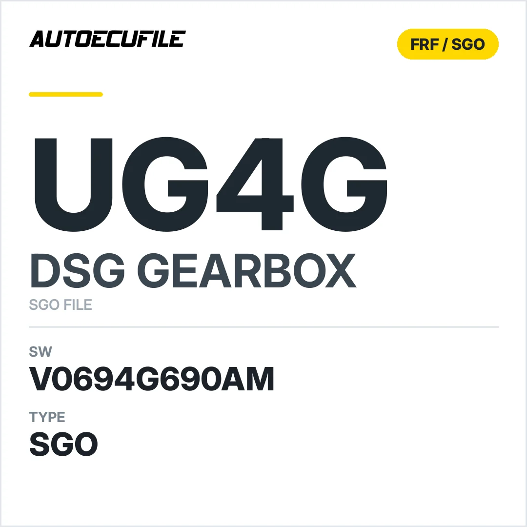 v0694g690AM   getriebe DSG Ug4g sw SGO FILE