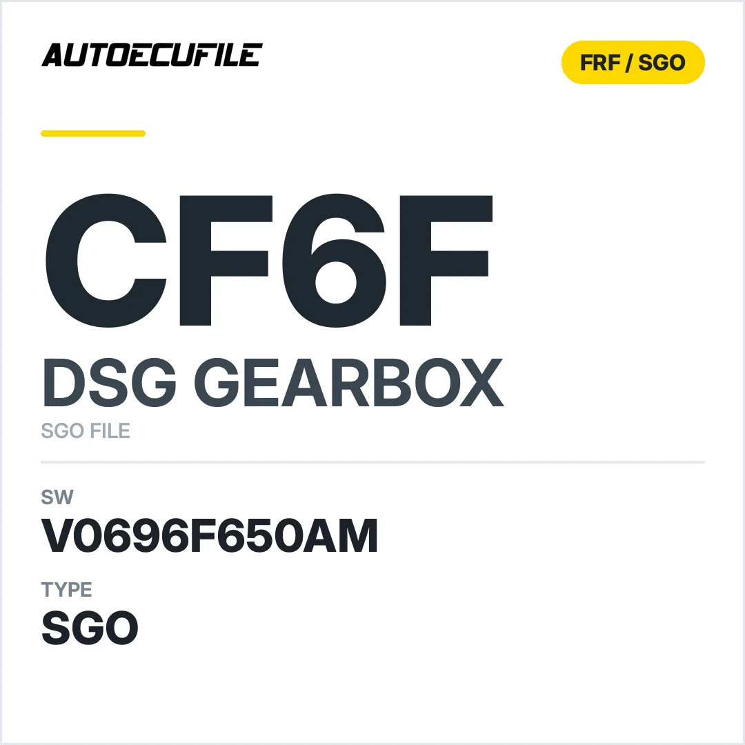 v0696f650AM   getriebe DSG cf6f sw SGO FILE