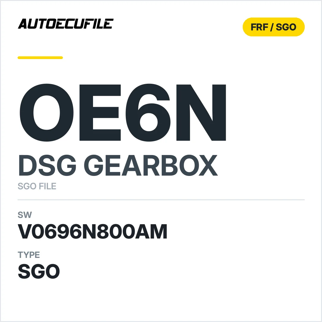 v0696n800AM   getriebe DSG Oe6n sw SGO FILE