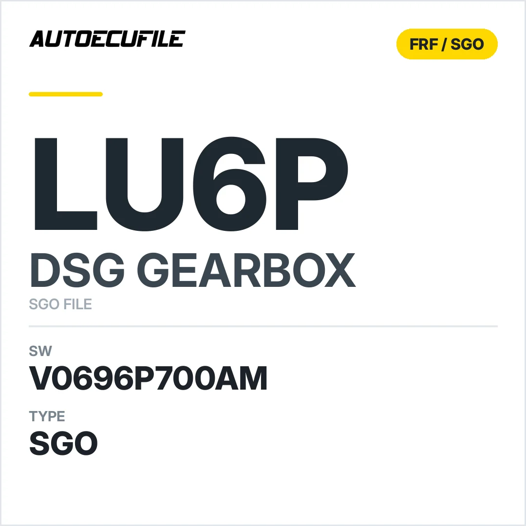 v0696p700AM   getriebe DSG LU6p sw SGO FILE