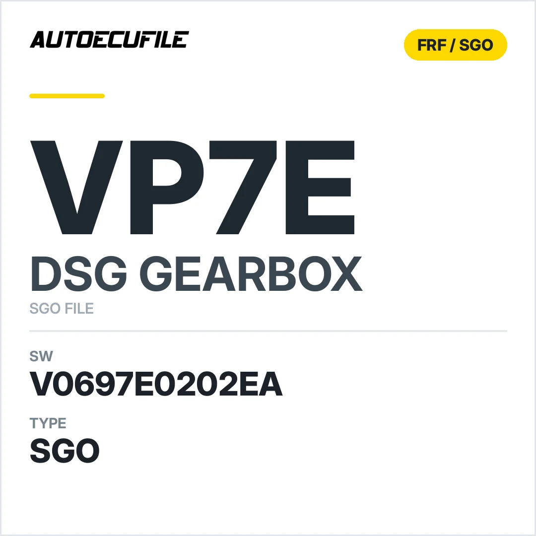 v0697e0202ea  getriebe DSG VP7e sw SGO FILE