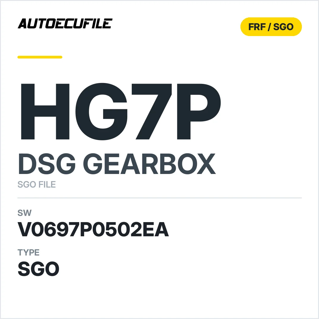 v0697P0502ea  getriebe DSG HG7P sw SGO FILE