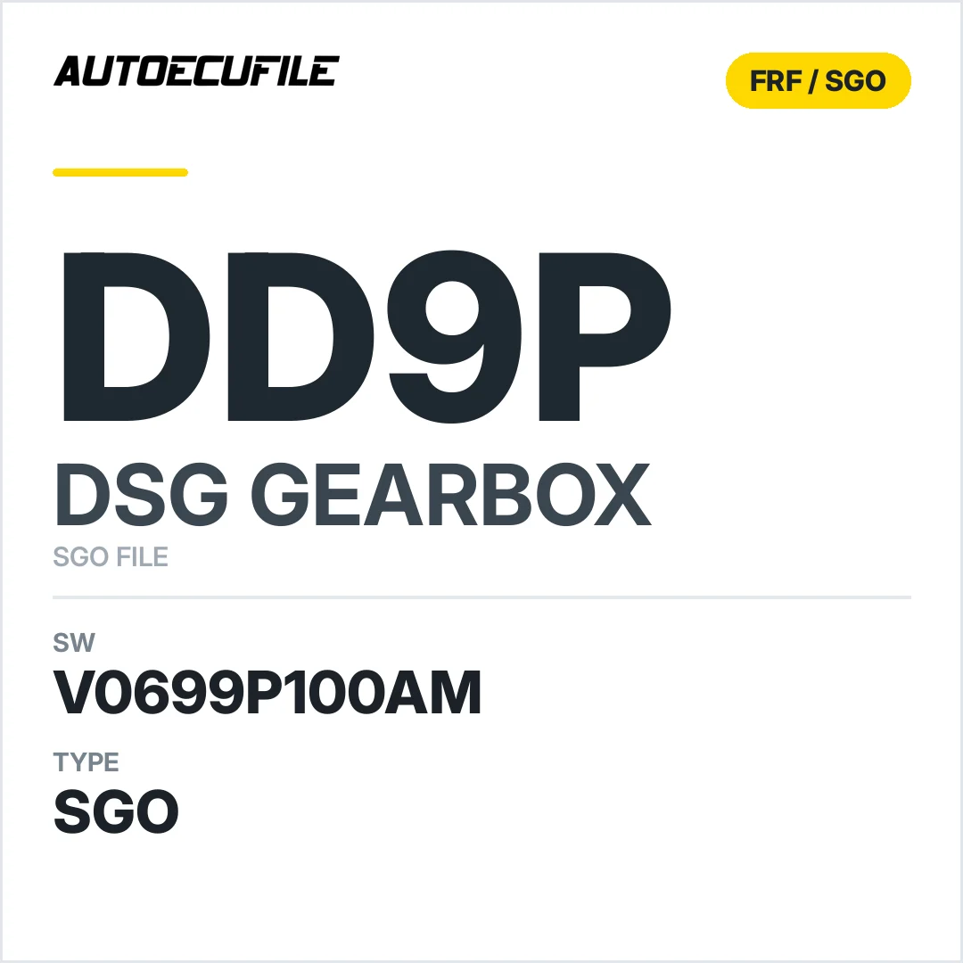 v0699p100AM   getriebe DSG DD9p sw SGO FILE