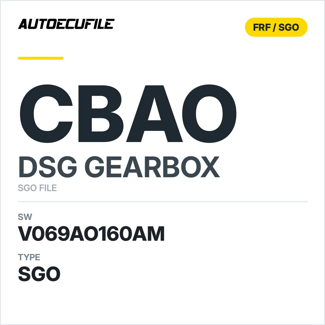 v069AO160AM   getriebe DSG cbAO sw SGO FILE