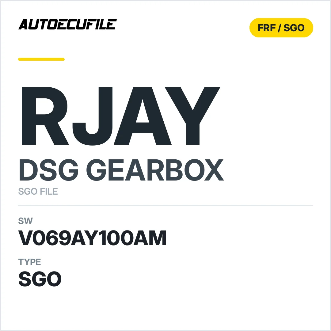 v069AY100AM   getriebe DSG rJAY sw SGO FILE