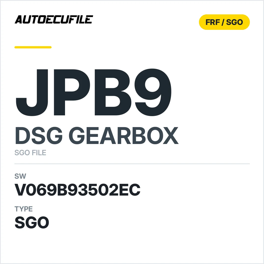 v069B93502ec  getriebe DSG jPB9 sw SGO FILE