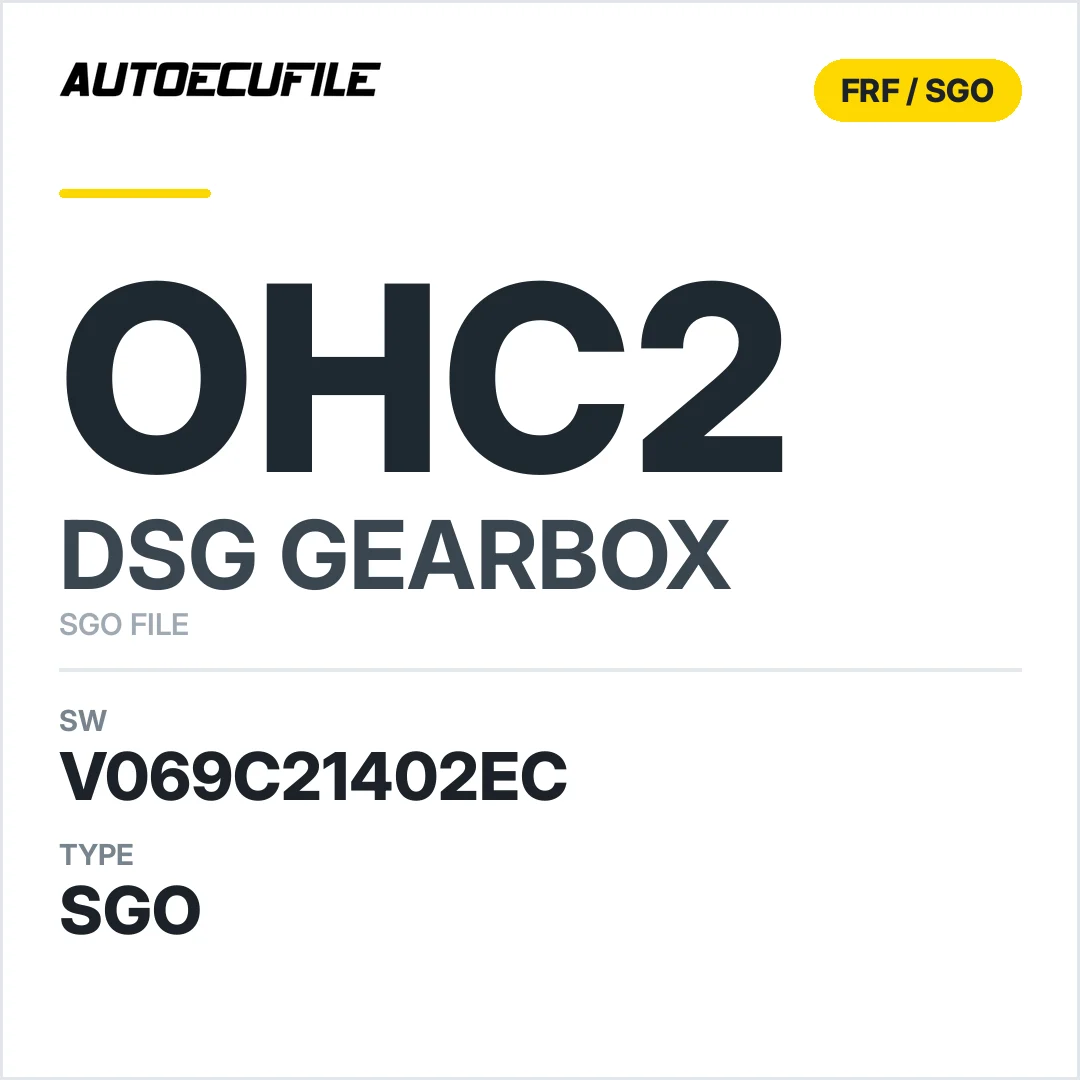 v069C21402ec  getriebe DSG OhC2 sw SGO FILE