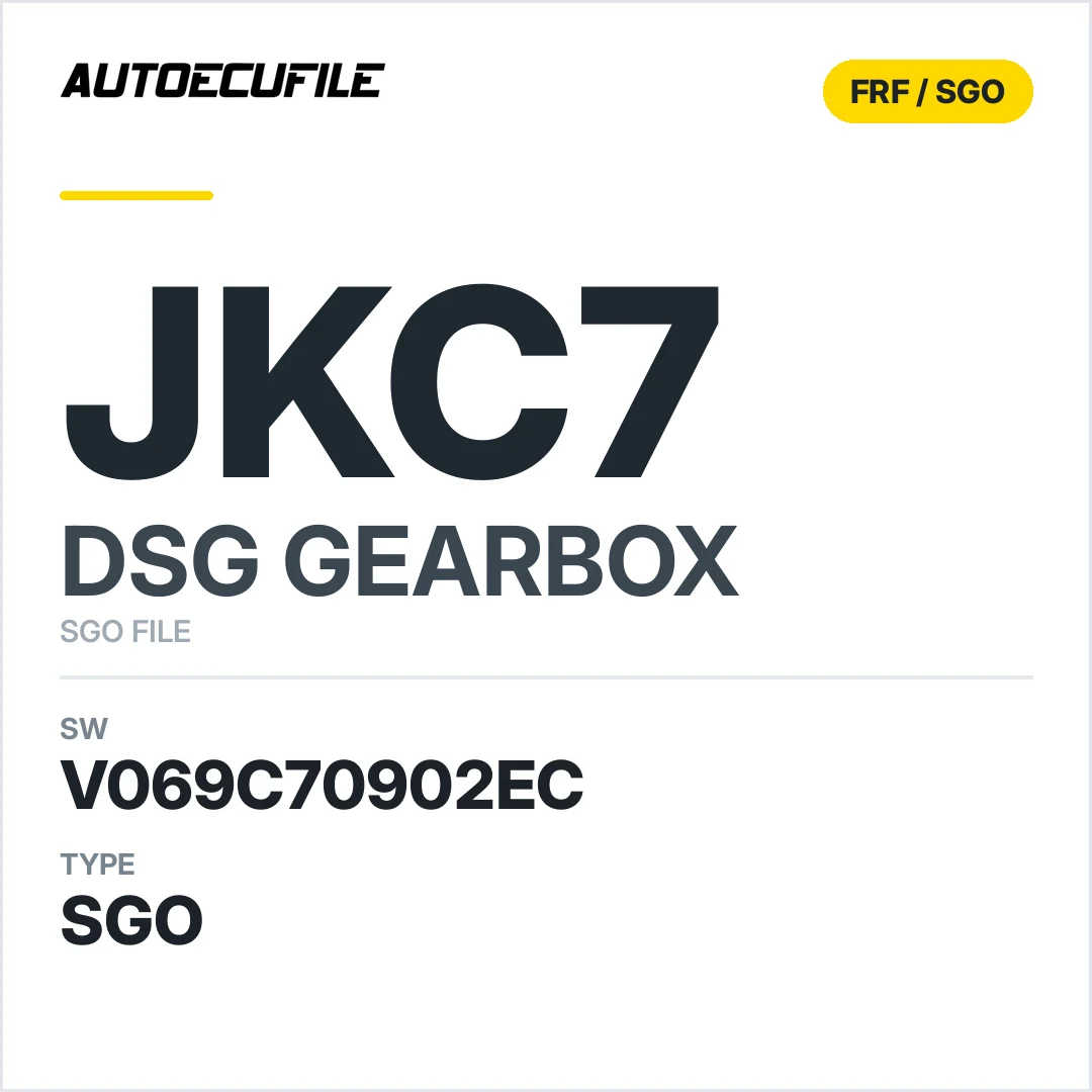 v069C70902ec  getriebe DSG jKC7 sw SGO FILE