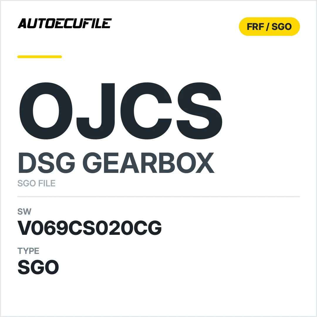 v069CS020CG   getriebe DSG OJCS sw SGO FILE