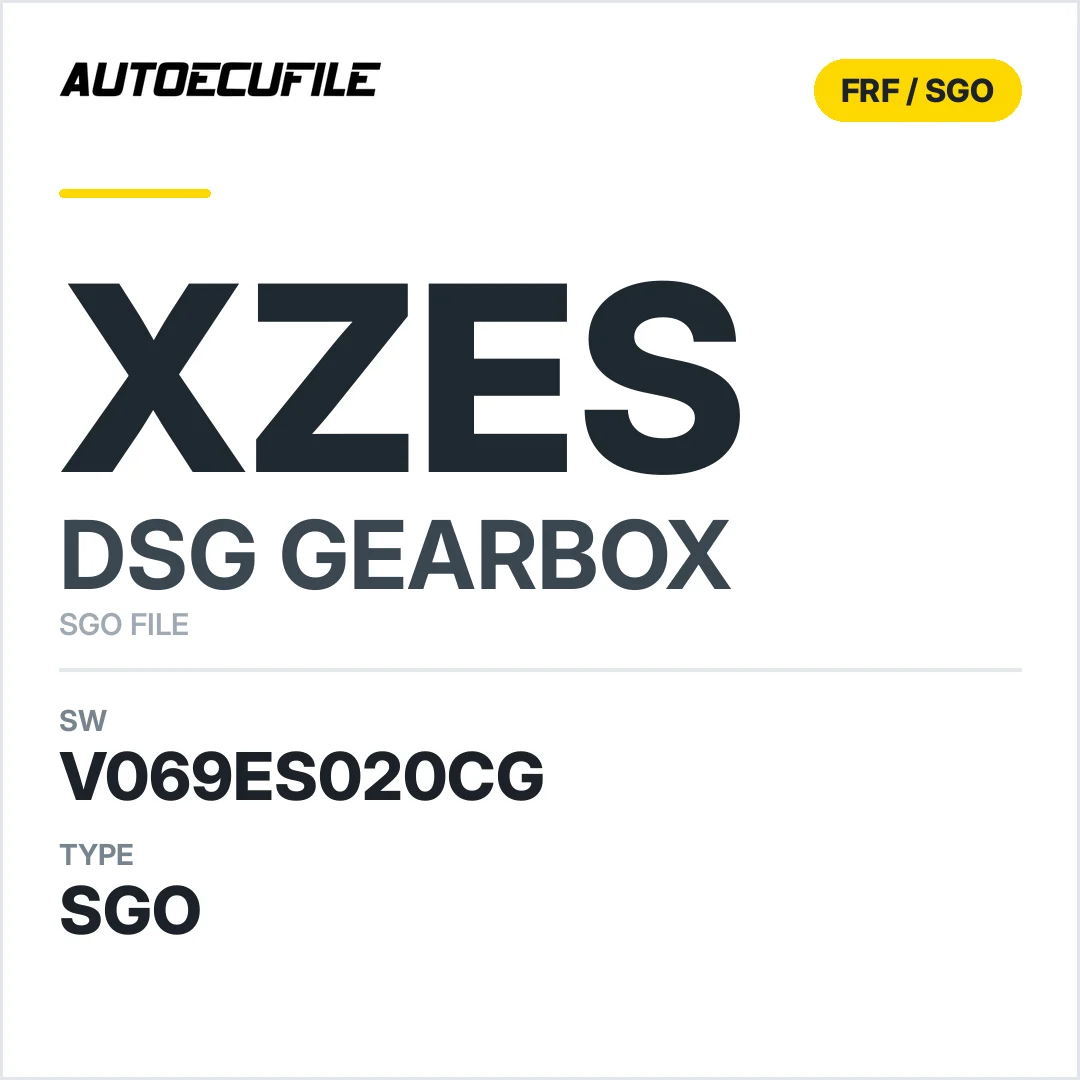 v069ES020CG   getriebe DSG xZES sw SGO FILE