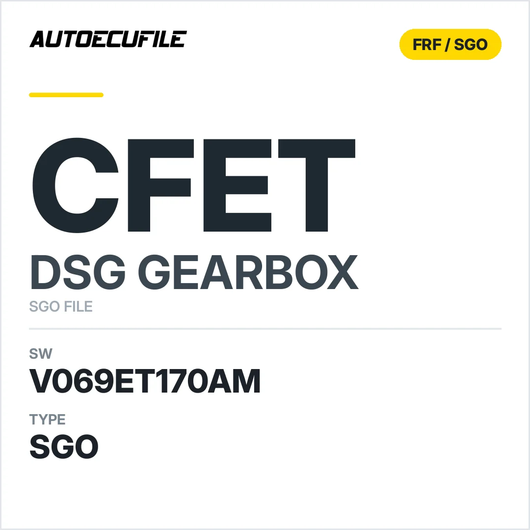 v069ET170AM   getriebe DSG cfET sw SGO FILE