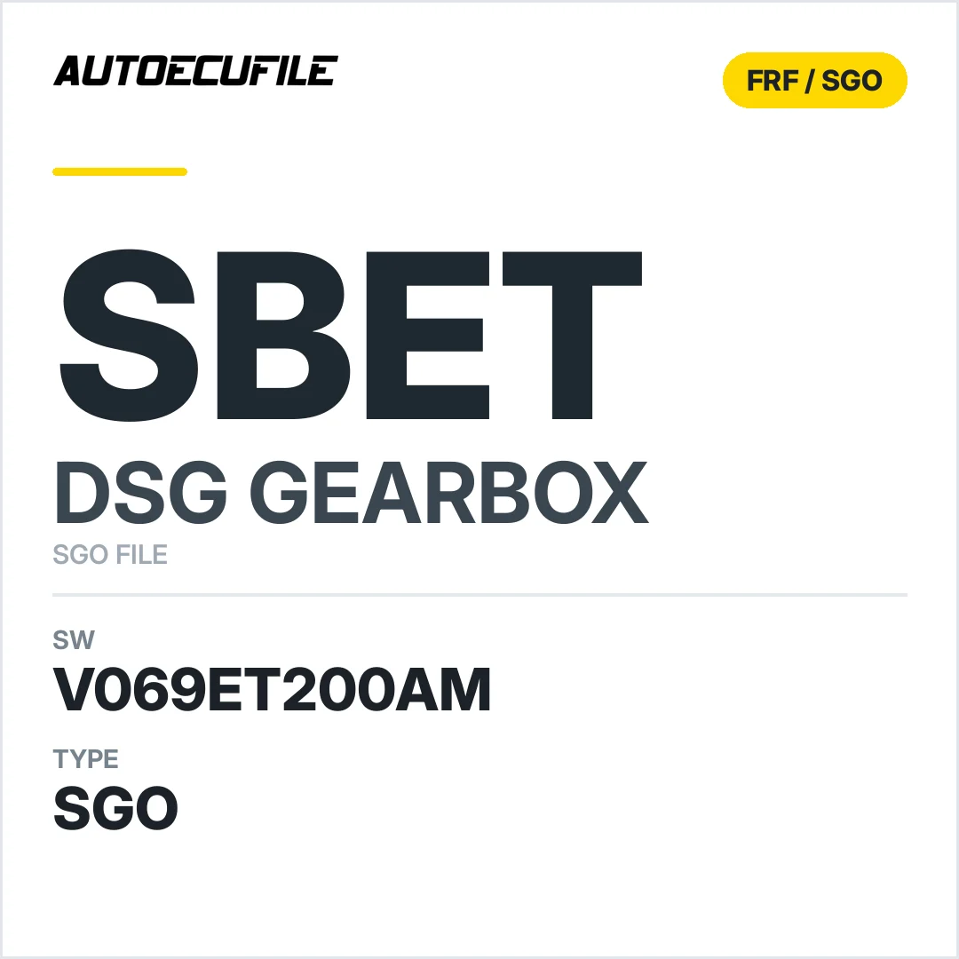 v069ET200AM   getriebe DSG sbET sw SGO FILE