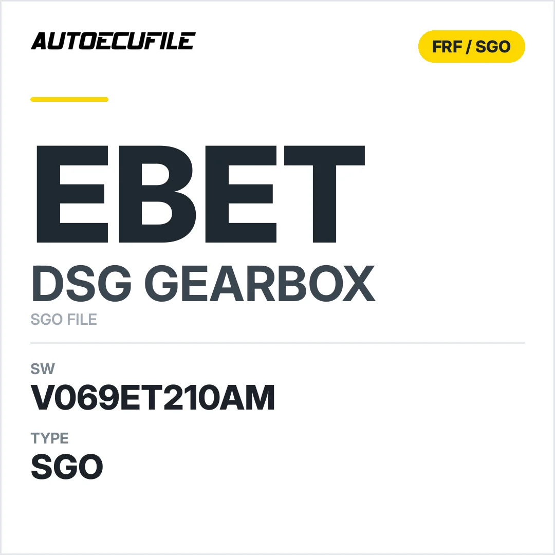 v069ET210AM   getriebe DSG EbET sw SGO FILE