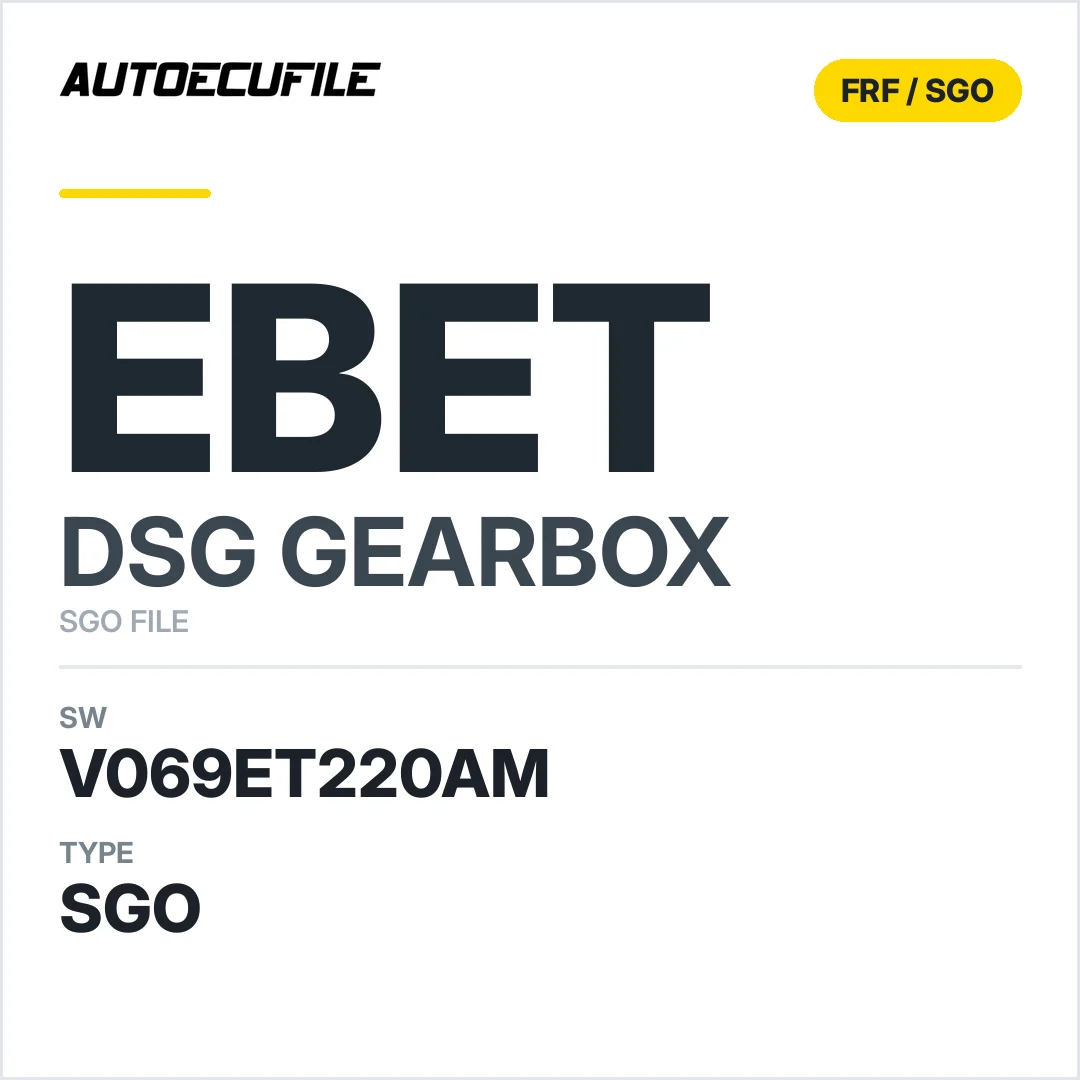 v069ET220AM   getriebe DSG EbET sw SGO FILE