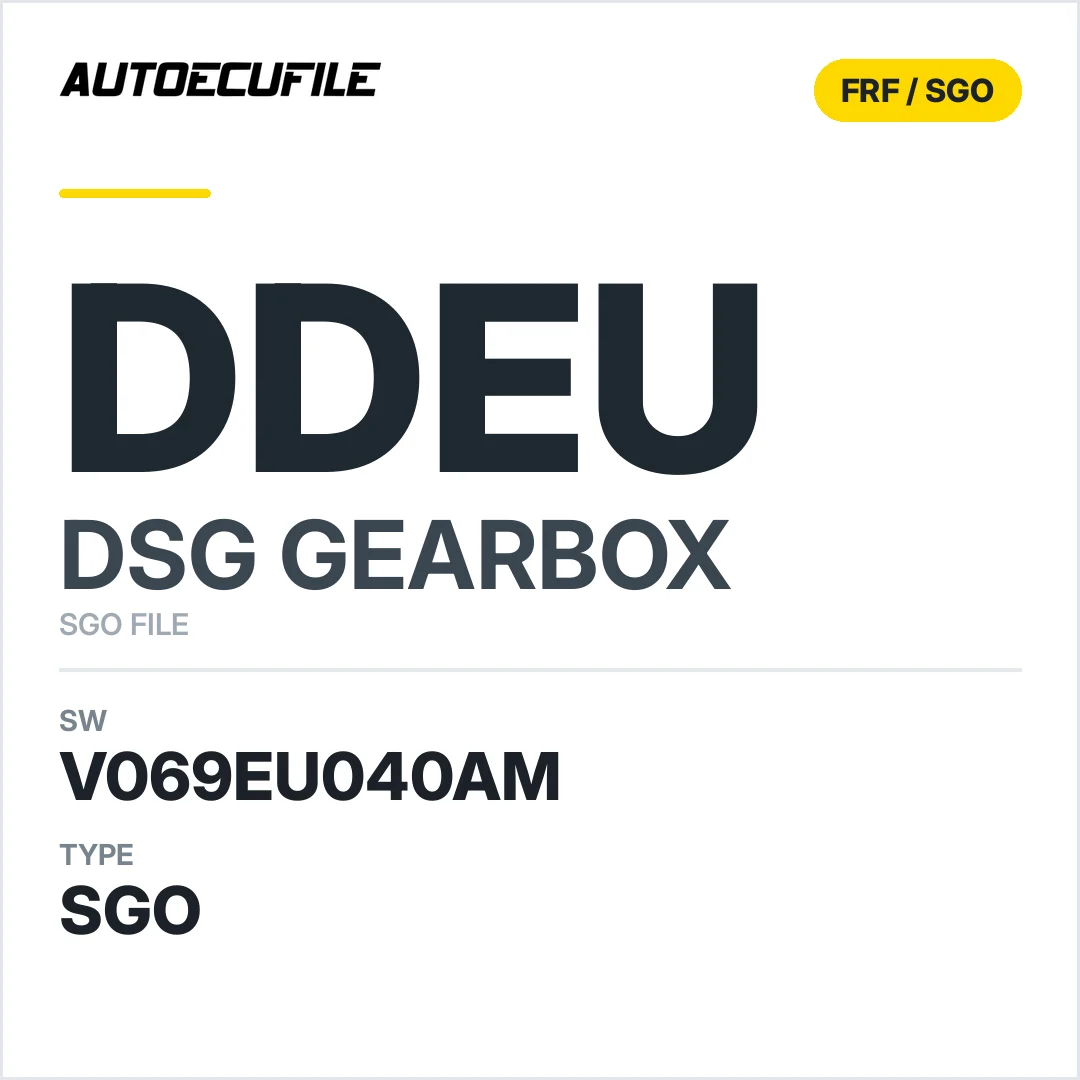 v069EU040AM   getriebe DSG DDEU sw SGO FILE