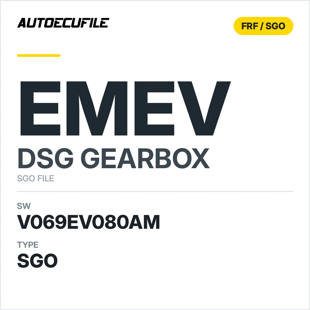 v069EV080AM   getriebe DSG EmEV sw SGO FILE
