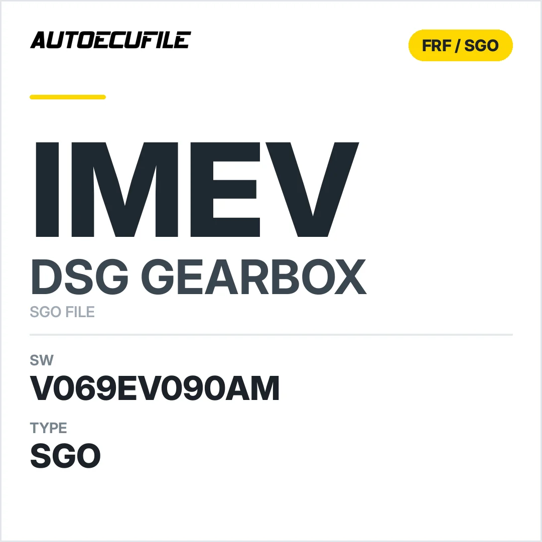 v069EV090AM   getriebe DSG ImEV sw SGO FILE