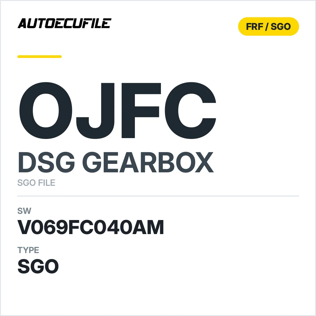 v069FC040AM   getriebe DSG OJFC sw SGO FILE