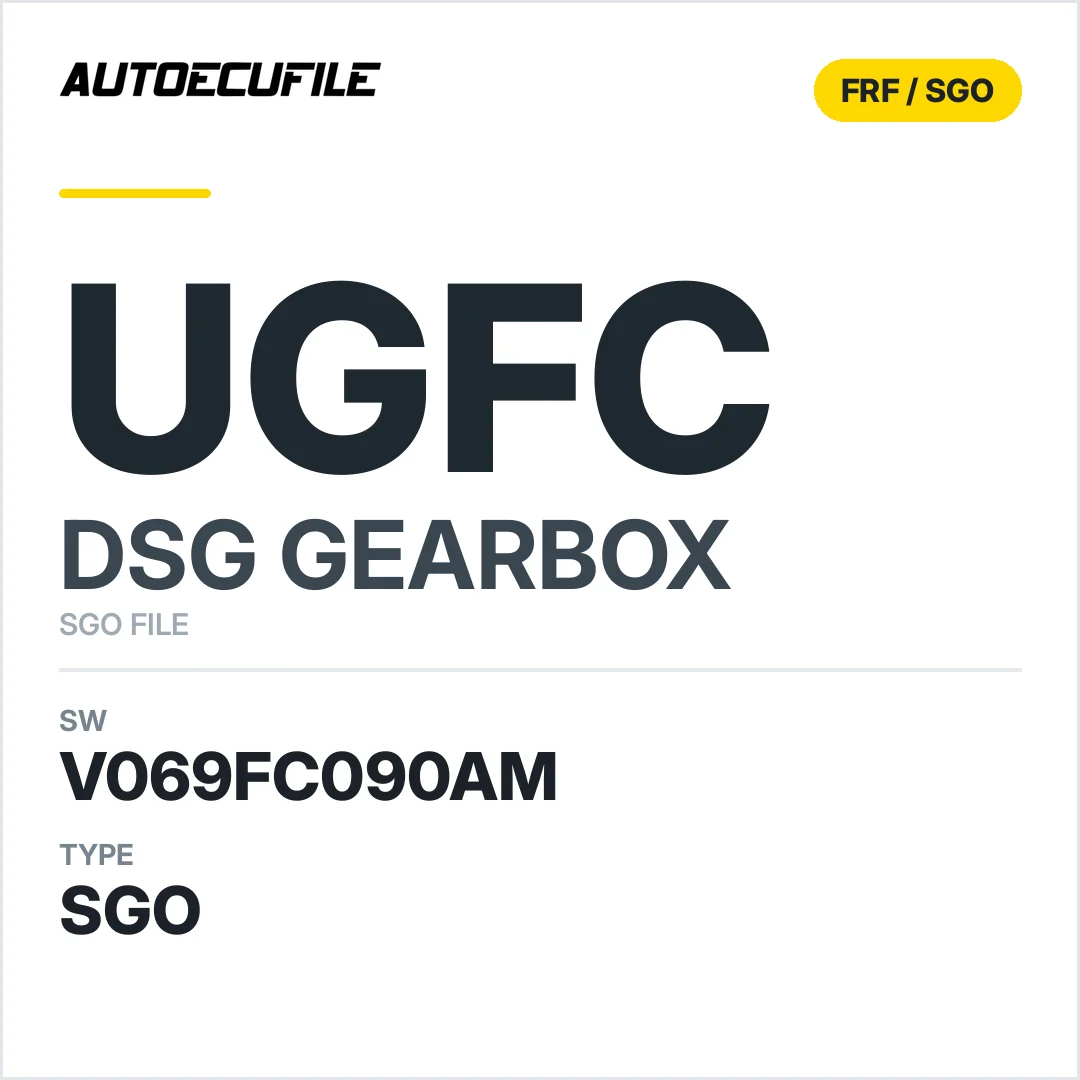 v069FC090AM   getriebe DSG UgFC sw SGO FILE