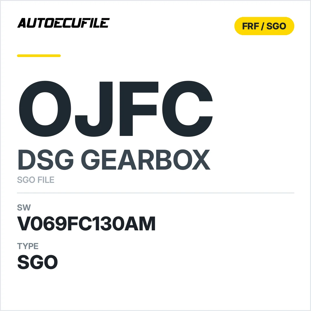 v069FC130AM   getriebe DSG OJFC sw SGO FILE