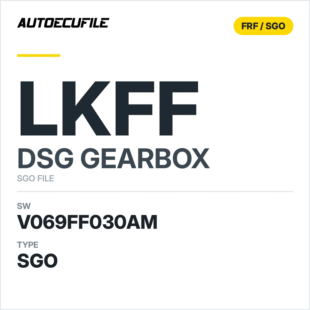 v069FF030AM   getriebe DSG LkFF sw SGO FILE