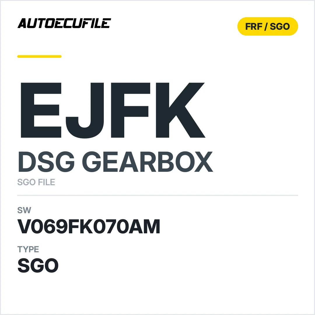 v069FK070AM   getriebe DSG EJFK sw SGO FILE