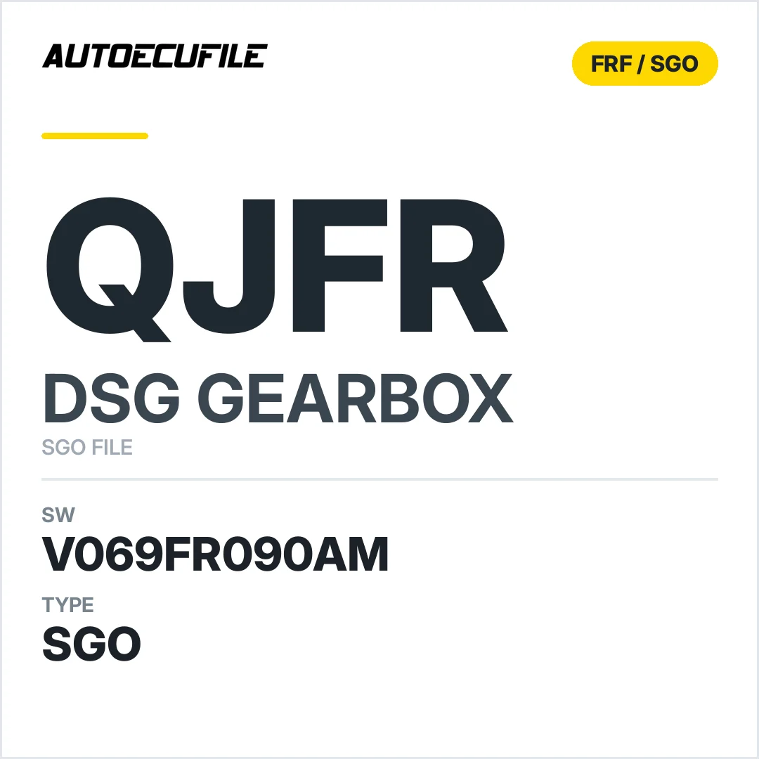 v069FR090AM   getriebe DSG QJFR sw SGO FILE