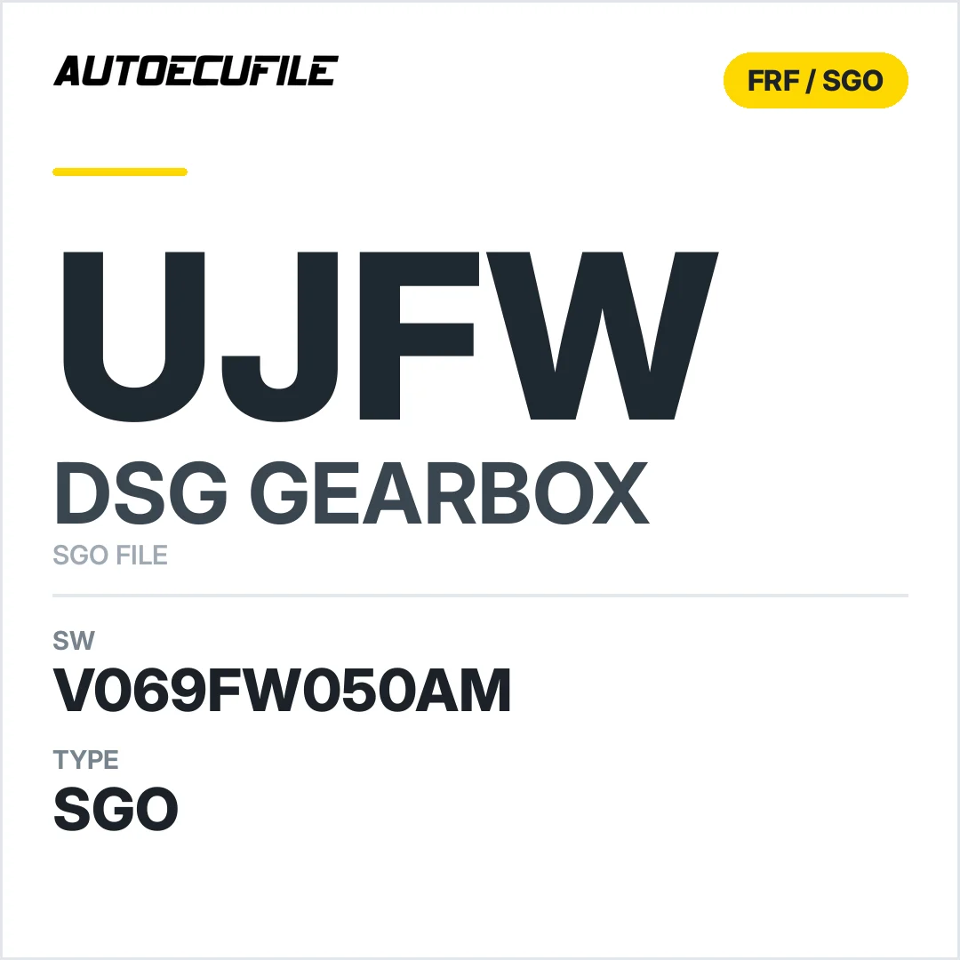 v069FW050AM   getriebe DSG UJFW sw SGO FILE