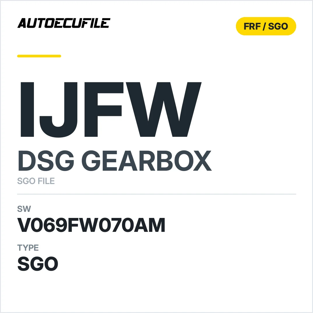 v069FW070AM   getriebe DSG IJFW sw SGO FILE