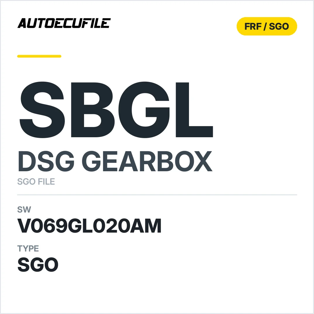 v069GL020AM   getriebe DSG sbGL sw SGO FILE