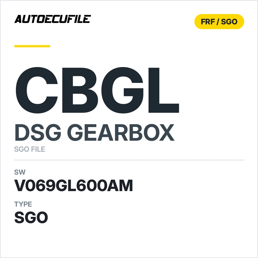 v069GL600AM   getriebe DSG cbGL sw SGO FILE