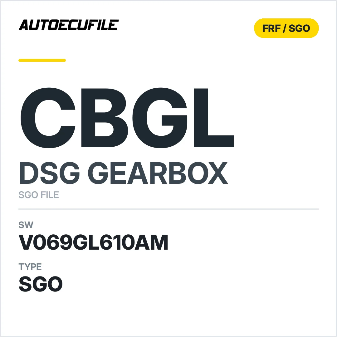 v069GL610AM   getriebe DSG cbGL sw SGO FILE