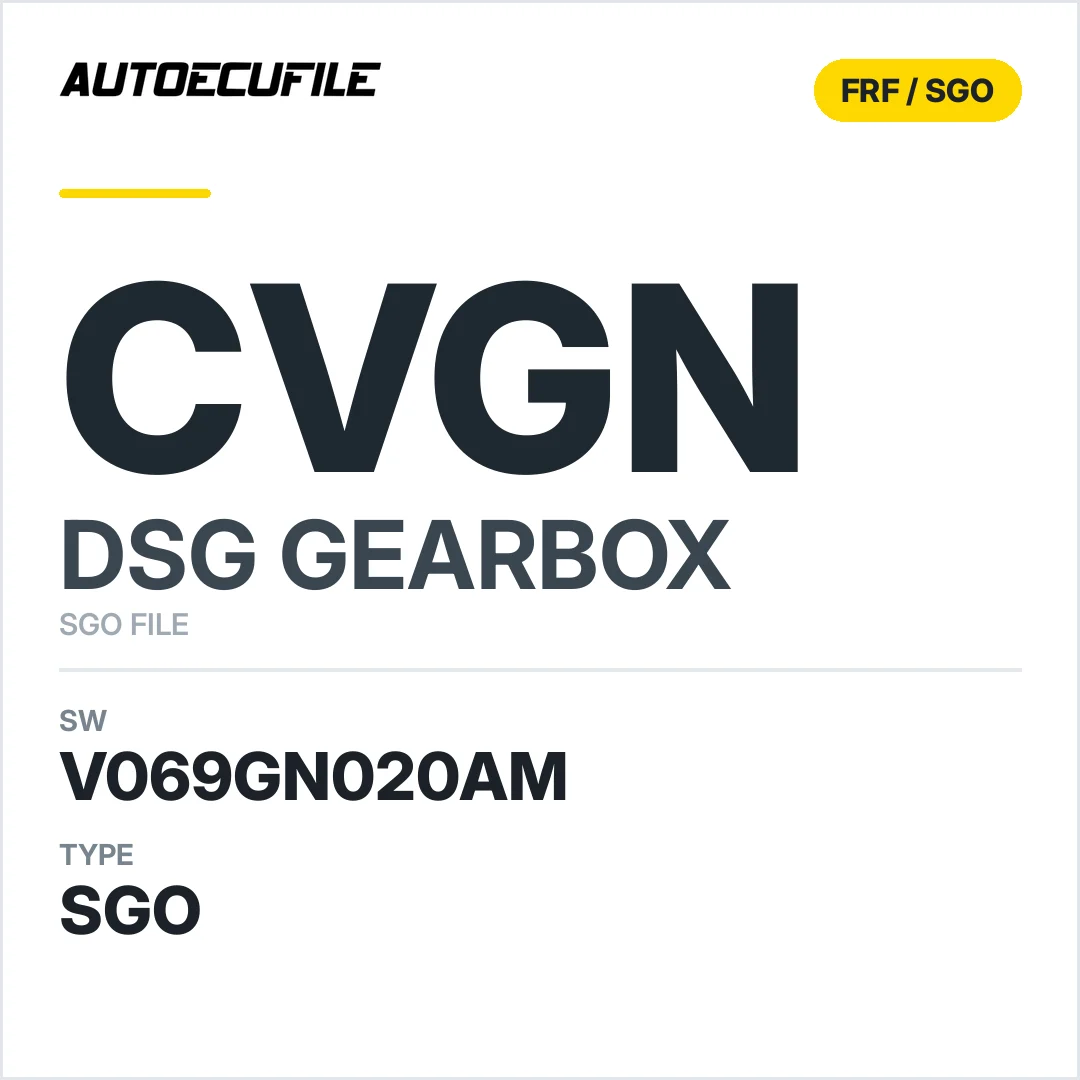 v069GN020AM   getriebe DSG cVGN sw SGO FILE