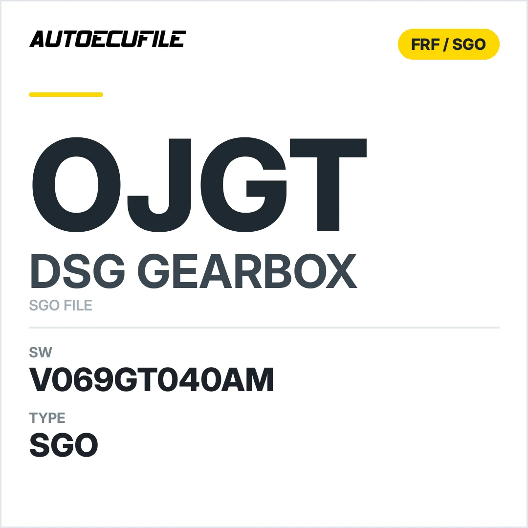 v069GT040AM   getriebe DSG OJGT sw SGO FILE