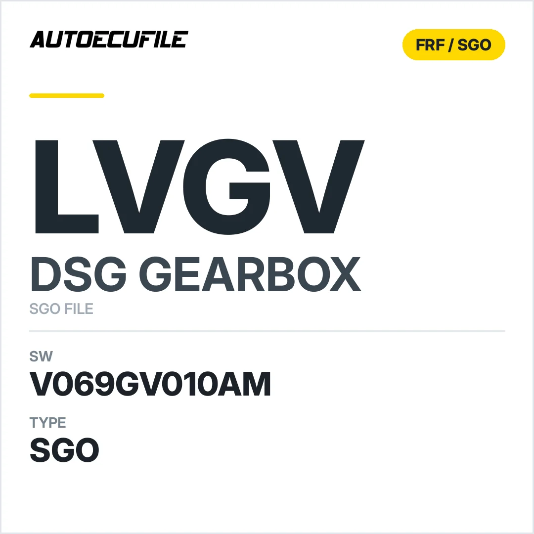 v069GV010AM   getriebe DSG LVGV sw SGO FILE