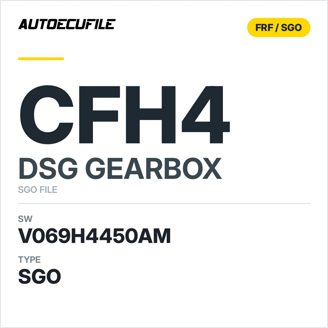 v069H4450AM   getriebe DSG cfH4 sw SGO FILE