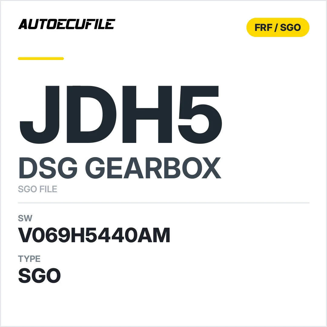 v069H5440AM   getriebe DSG jDH5 sw SGO FILE