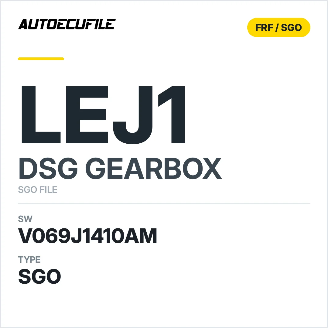 v069J1410AM   getriebe DSG LeJ1 sw SGO FILE