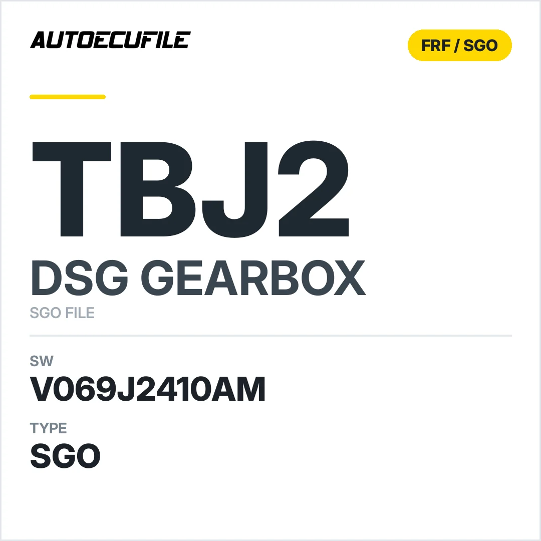 v069J2410AM   getriebe DSG tbJ2 sw SGO FILE