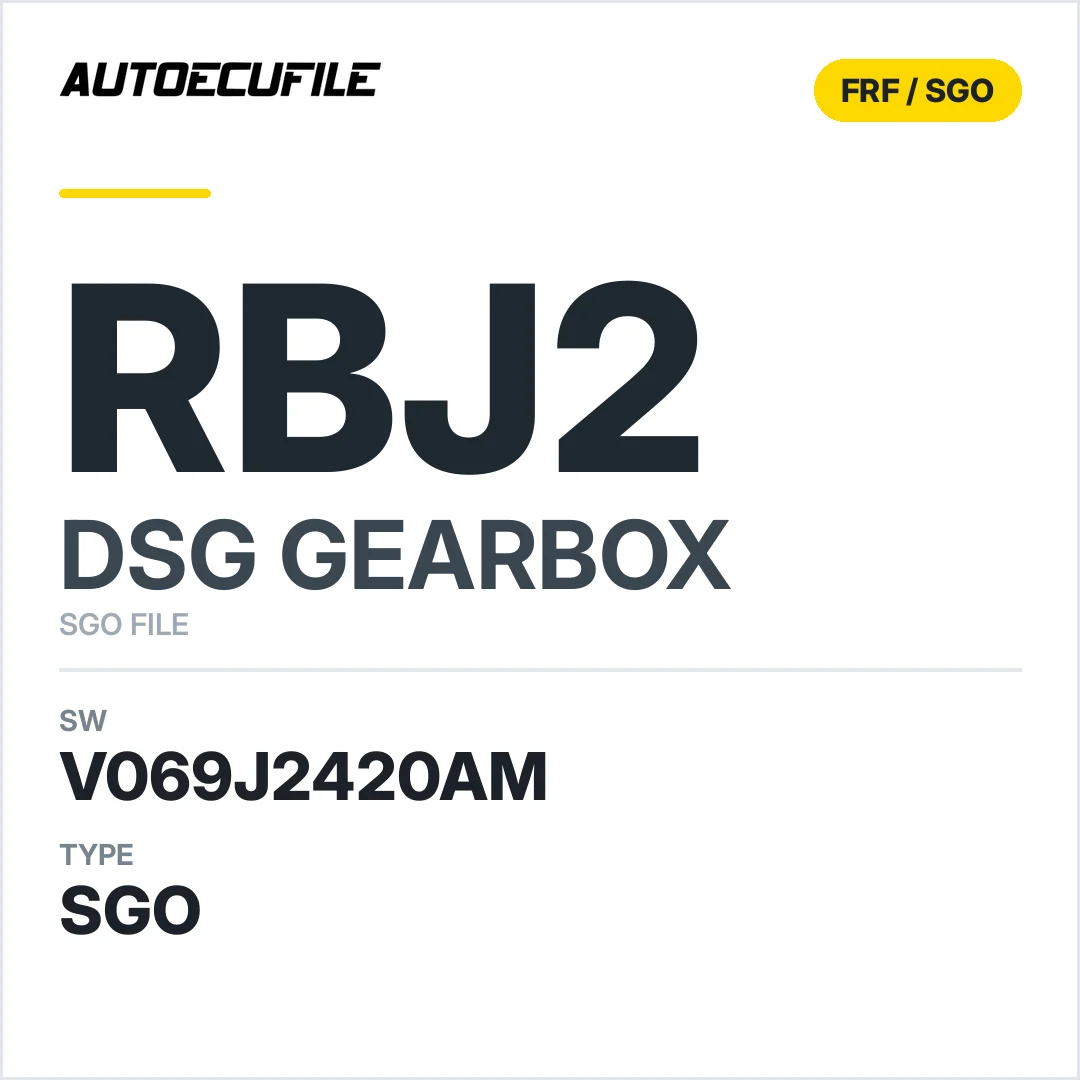 v069J2420AM   getriebe DSG rBJ2 sw SGO FILE