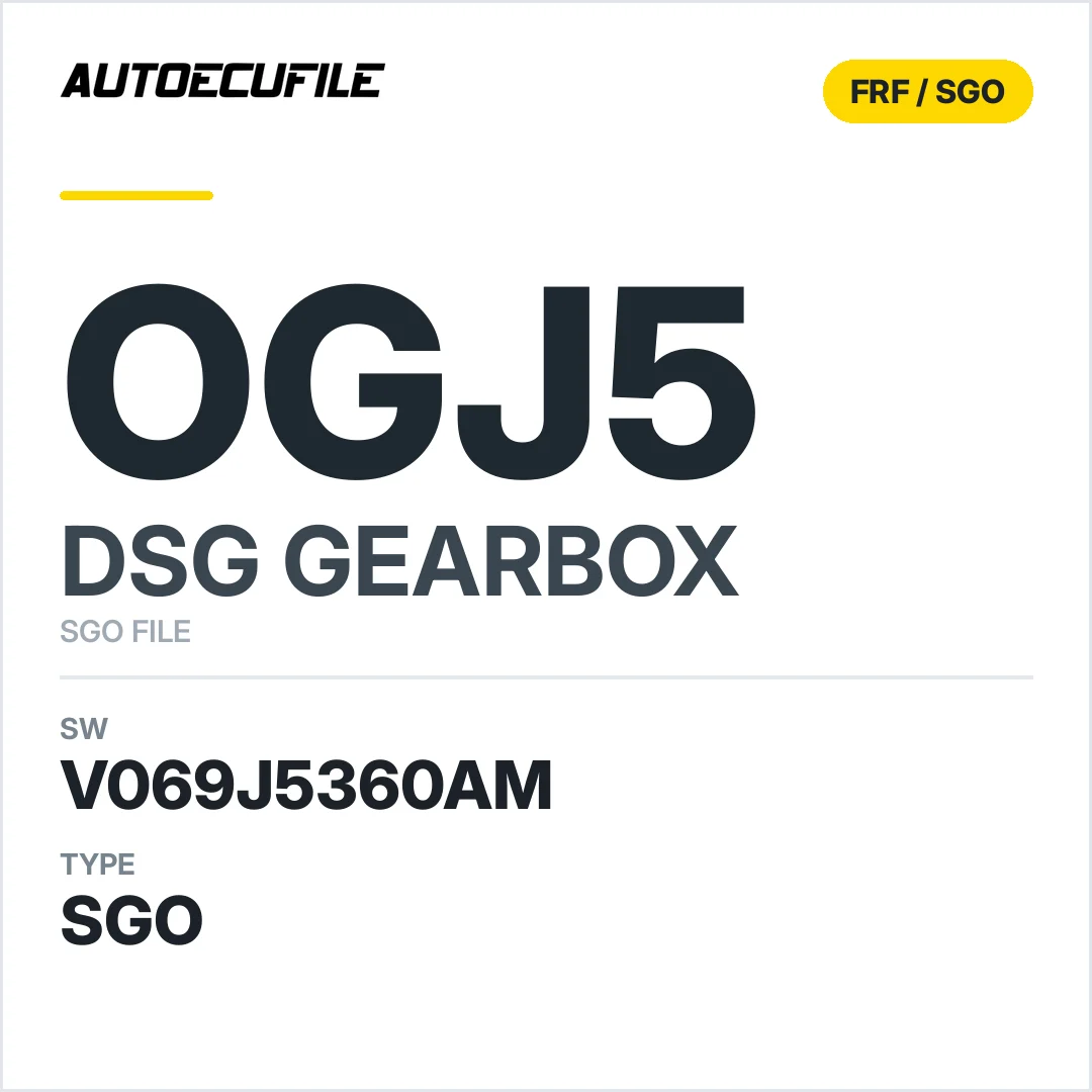 v069J5360AM   getriebe DSG OgJ5 sw SGO FILE