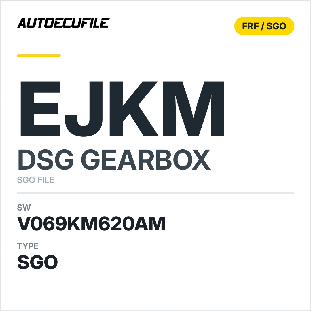 v069KM620AM   getriebe DSG EJKM sw SGO FILE