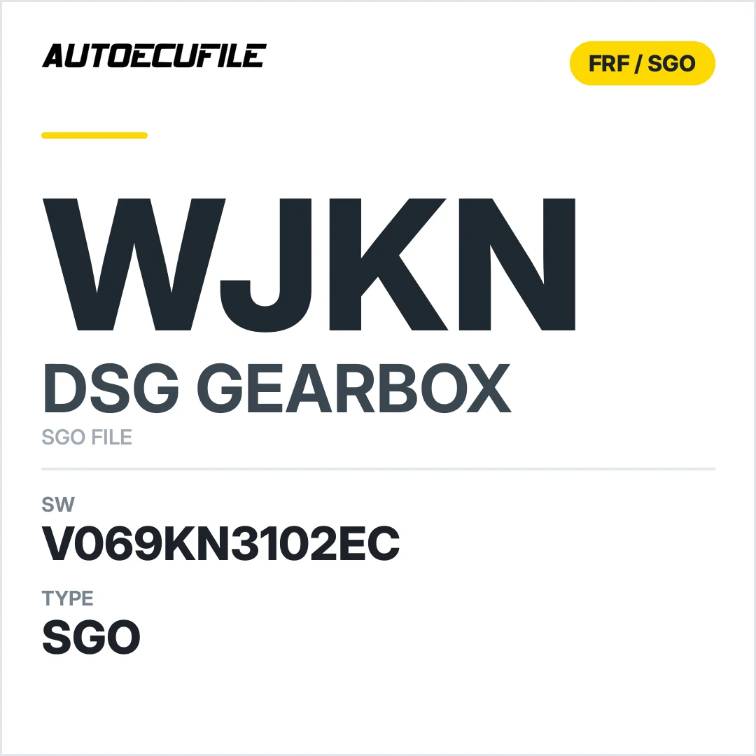 v069KN3102ec  getriebe DSG WJKN sw SGO FILE