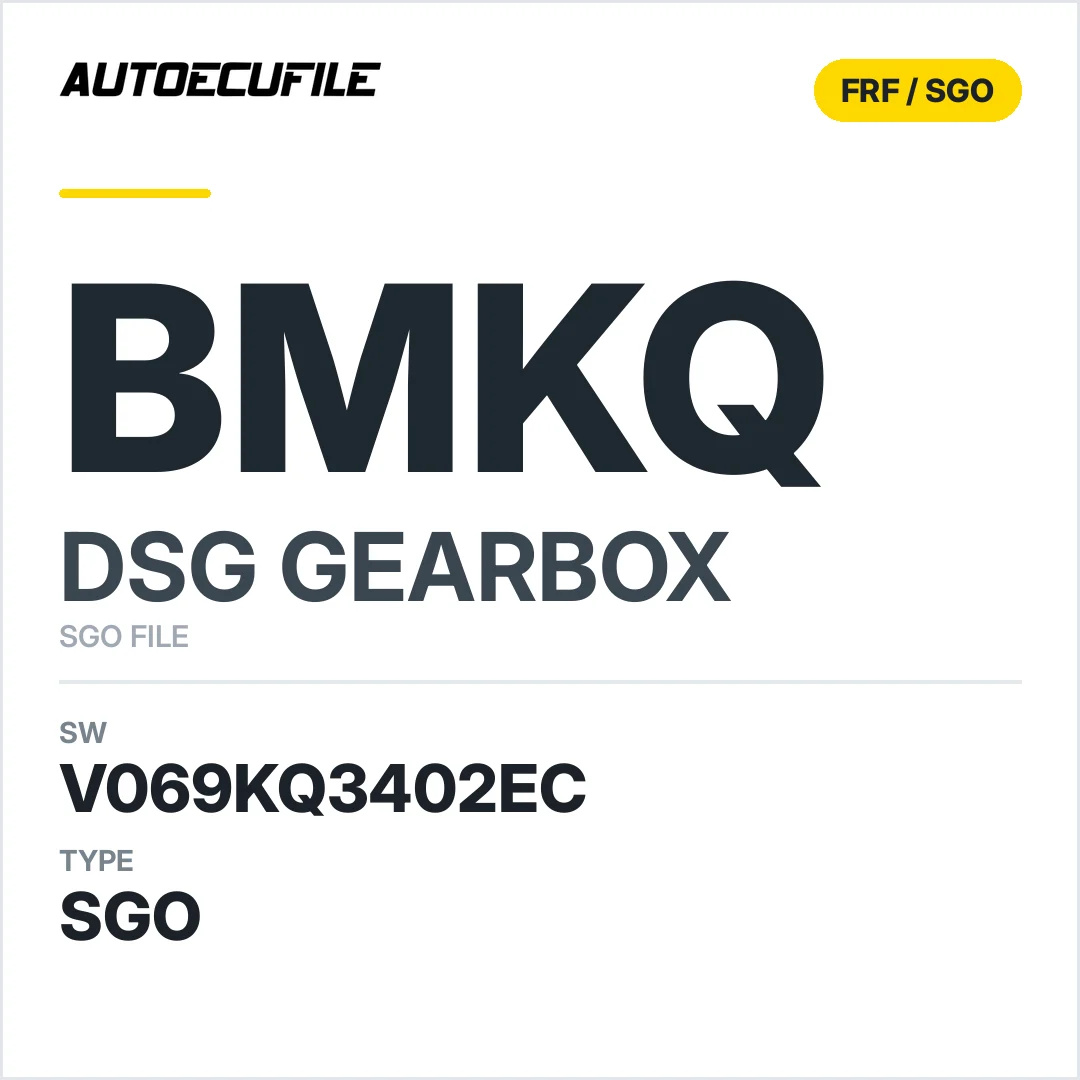 v069KQ3402ec  getriebe DSG BmKQ sw SGO FILE