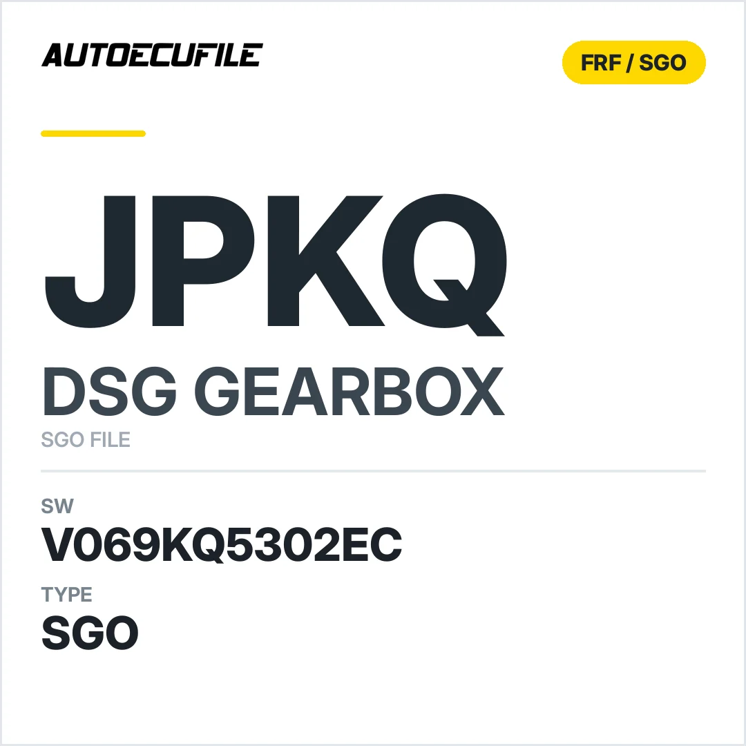 v069KQ5302ec  getriebe DSG jPKQ sw SGO FILE