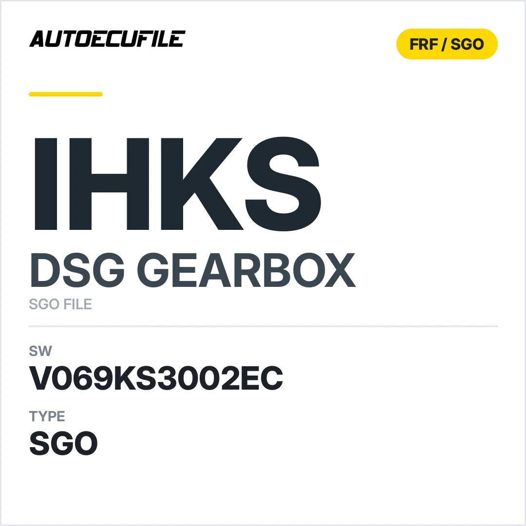 v069KS3002ec  getriebe DSG IhKS sw SGO FILE