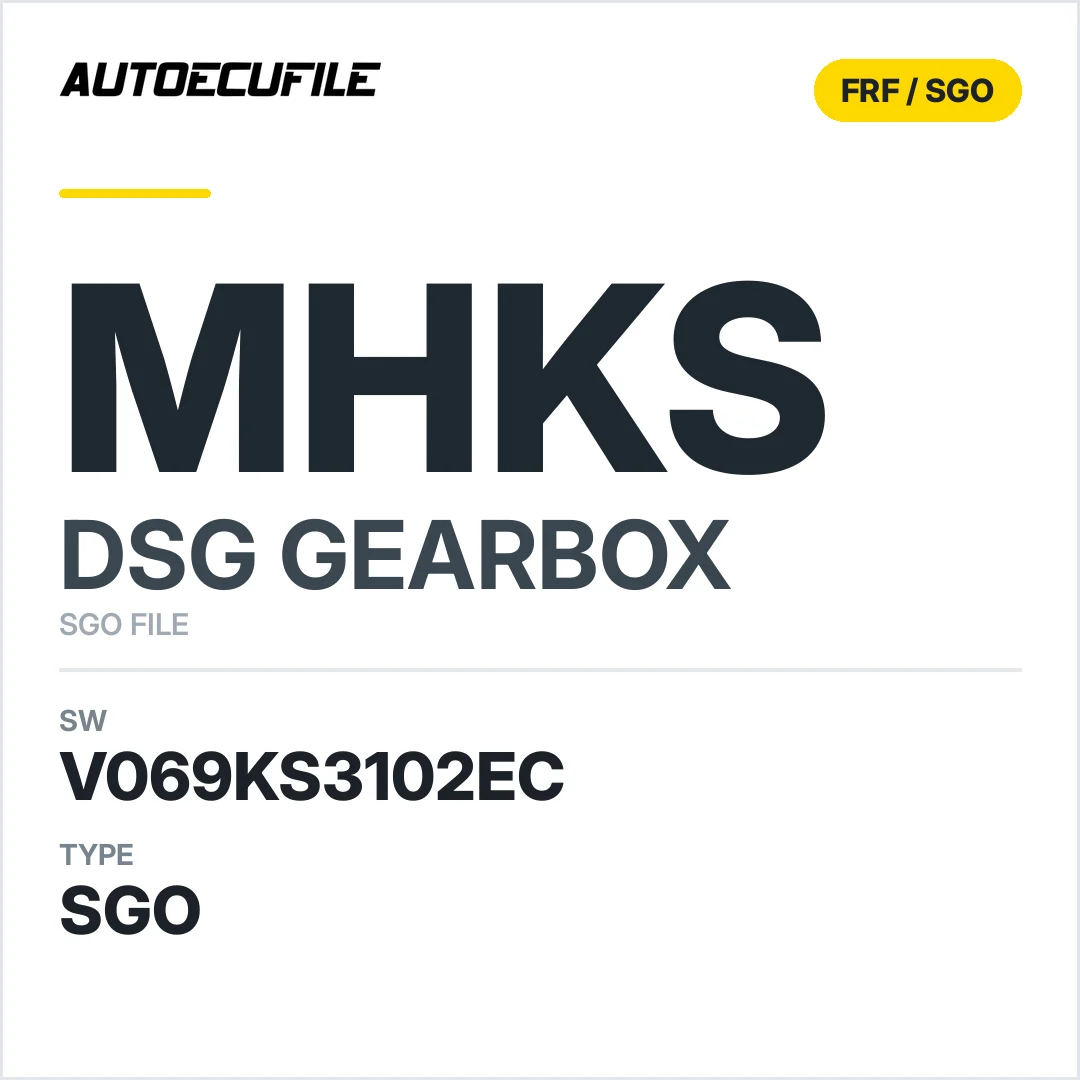 v069KS3102ec  getriebe DSG MhKS sw SGO FILE