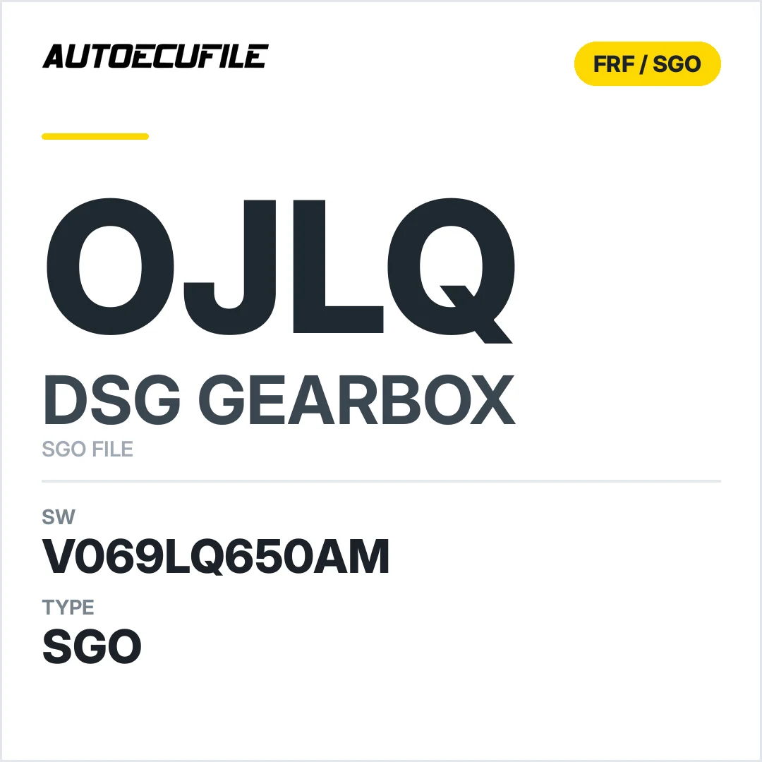 v069LQ650AM   getriebe DSG OJLQ sw SGO FILE